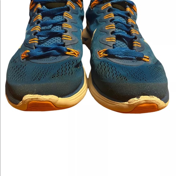 Mens Nike Lunarglide 6 Running Shoes Size 8 M Used 599160 401 Athletic - Picture 4 of 11